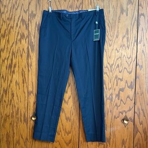 Lauren Ralph Lauren Men's Navy Dark Blue Dress Pants 40x32 total comfort